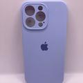 Чохол Silicone Case Full Camera Protective (AA) для Apple iPhone 15 Pro Max (6.7) (Блакитний / Lilac Blue) 00066393 Чехол