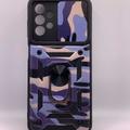Ударопрочный чехол Camshield Serge Ring Camo для Samsung Galaxy A13 4G (Фиолетовый / Army Purple) 54670 54670 Чехол