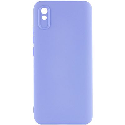 Чохол Silicone Cover Lakshmi Full Camera (A) для Xiaomi Redmi 9A (Бузковий / Dasheen) 54540 Чехол