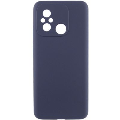 Чохол Silicone Cover Lakshmi Full Camera (AAA) для Xiaomi Redmi 12C (Темно-синій / Midnight blue) 64728 64728* Чехол