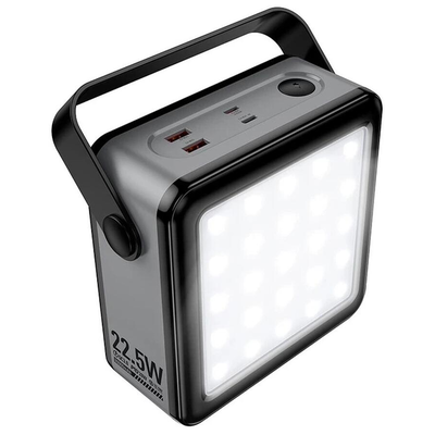 УМБ HOCO Power PD fully compatible power bank with lighting 80000mAh J161 |2USB/2Type-C, 20W/3A, PD/QC| (black) 000012087
