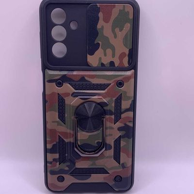 Ударопрочный чехол Camshield Serge Ring Camo для Samsung Galaxy A04s (Коричневый / Army Brown) 57628 57628* Чехол