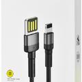 Кабель Cafule Lightning Special Edition 2.4A (1m) (red/black) 21708 21708 Baseus