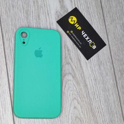 Чохол  IPhone Xr Silicone case Square speamint 774 774 speamint 774 Китай