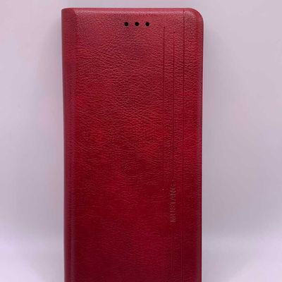 Книга Mustang Кожаная With Matte Black Silicone Sam A03 Core (Красный) 33112 33112 Китай