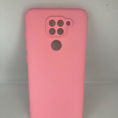 Чохол Silicone Cover Lakshmi Full Camera (A) для Xiaomi Redmi Note 9 / Redmi 10X (Рожевий / Pink) 57533 57533* Чехол