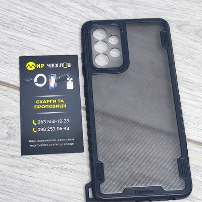 Чохол Carbon Protection Case Samsung Galaxy A52 (A525F) (black) 37292 37292 Китай