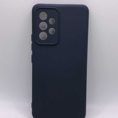 Чохол Silicone Cover Lakshmi Full Camera (A) для Samsung Galaxy A53 5G (Синій / Midnight Blue) Чехол