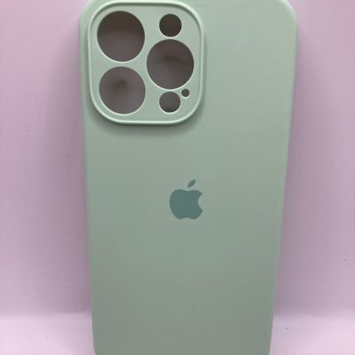 Чохол Silicone Case Full Camera Protective (AA) для Apple iPhone 15 Pro Max (6.7) (Зелений / Pistachio) 66393 66393* 66393 Чехол