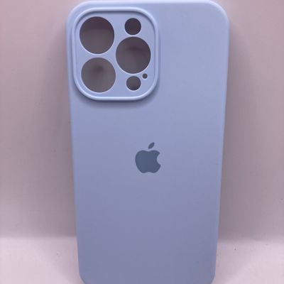 Чохол Silicone Case Full Camera Protective (AA) для Apple iPhone 14 Pro Max (6.7) (Блакитний / Sweet Blue) 57053 57053* Чехол