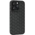 Чохол TPU Weaving для Apple iPhone 12 Pro Max (6.7) (Black) 74851 74851 Чехол