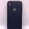 Чохол Silicone Case Square Full Camera Protective (AA) для Apple iPhone XR (6.1) (Чорний / Black) 00040233 Чехол