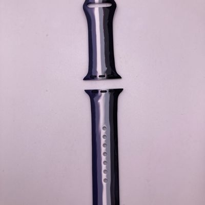 Вироби з силікону Ремінець Ремінець Apple 38mm/40мм Rainbow black 75578   * Чехол