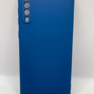 Чохол Samsung A50/A30s Silicone cover blue 54779 Китай