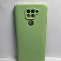 Чохол Silicone Cover Lakshmi Full Camera (A) для Xiaomi Redmi Note 9 / Redmi 10X (Зелений / Pistachio) 57533 Чехол