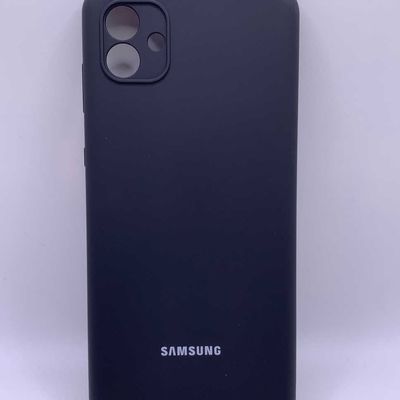 Чохол Silicone Cover Full Camera (AA) для Samsung Galaxy A04 (Чорний / Black) 59145 Китай
