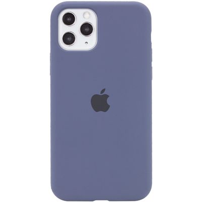 Чохол Silicone Case Full Protective (AA) для Apple iPhone 16 Pro Max (6.9) (Сірий / Lavender) 72978 72978* Чехол