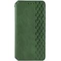 Шкіряний чохол книжка GETMAN Cubic (PU) для Xiaomi Redmi 14C (Зелений) 74490 Чехол