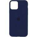 Чохол Silicone Case Square Full Camera Protective (AA) для Apple iPhone 11 Pro (5.8) (Синій / Deep navy) 00040235