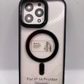 Color Clear Case with MagSafe — iPhone 14 Pro Max Black 755152 Чехол