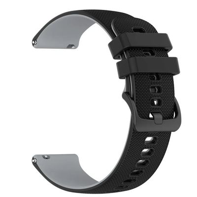 Ремінець Ribby для Smart Watch 20mm (Black / Red) 00068676