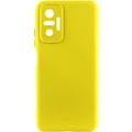 Чохол Silicone Cover Lakshmi Full Camera (AAA) для Xiaomi Redmi Note 10 Pro / 10 Pro Max (Жовтий / Yellow) 64723 64723* Чехол