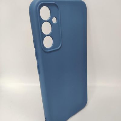 Чохол Silicone Cover Lakshmi Full Camera (A) для Samsung Galaxy A34 5G (Синій / Navy Blue) 59082 59082* Чехол