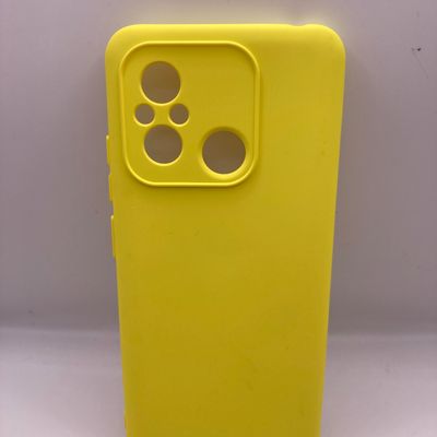 Чохол Silicone Cover Lakshmi Full Camera (A) для Xiaomi Redmi 12C (Жовтий / Flash) 63852 63852* Чехол