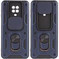 Ударостійкий чохол Camshield Serge Ring для Xiaomi Poco X3 NFC / Poco X3 Pro (Синій) 47752 Чехол