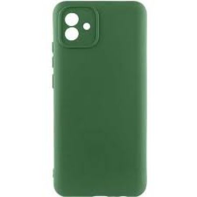 Чохол Silicone Cover Lakshmi Full Camera (A) для Samsung Galaxy A04 (Зелений / Dark green) 58065 58065* Чехол