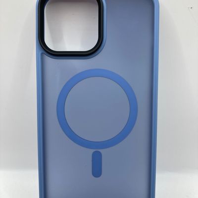 TPU+PC чохол Metal Buttons with MagSafe Colorful для Apple iPhone 13 Pro Max (6.7) (Блакитний) 64998 64998* 64998 Чехол