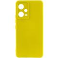 Чохол Silicone Cover Lakshmi Full Camera (A) для Xiaomi Poco X5 5G / Redmi Note 12 5G (Жовтий / Flash) 63851 Чехол