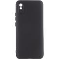Чохол Silicone Cover Lakshmi Full Camera (A) для Xiaomi Redmi 9A (Чорний / Black) 54540 Чехол