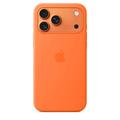 Чохол Silicone Case Full Protective (AA) для Apple iPhone 17 Pro Max (6.9) (Помаранчевий / Orange) 00081611 Чехол