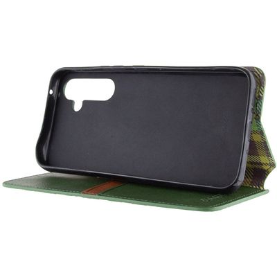 Шкіряний чохол книжка GETMAN Gallant (PU) для Samsung Galaxy A35 (Чорний) 69646 Чехол