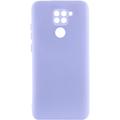 Чохол Silicone Cover Lakshmi Full Camera (A) для Xiaomi Redmi Note 9 / Redmi 10X (Бузковий / Dasheen) 57533 Чехол