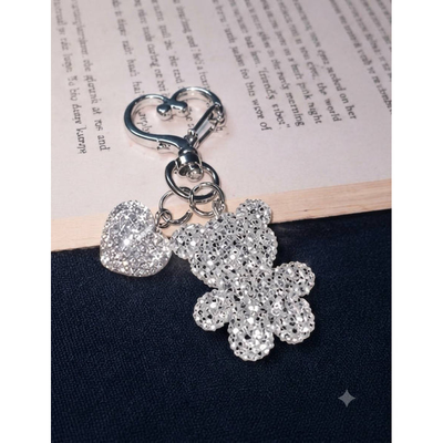 Брелок Swarovski Color Bear Silver 791432