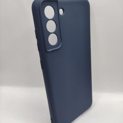 Чохол Silicone Cover Lakshmi Full Camera (A) для Samsung Galaxy S21 FE (Синій / Midnight Blue) 55432 Чехол