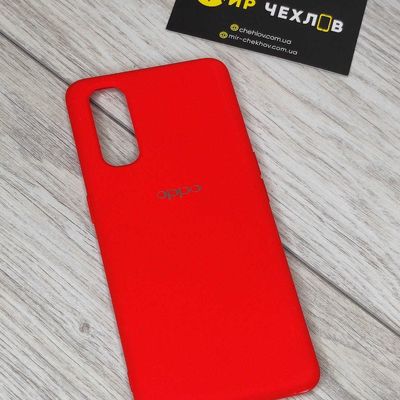 Чохол OPPo X2 Silicon cover червоний Китай