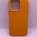 Шкіряний чохол Leather Case (AA Plus) with MagSafe для Apple iPhone 14 Pro (6.1) (Golden Brown) 57475 57475* 57475