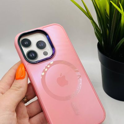 Чохол TPU+Glass Sapphire Mag Evo case для Apple iPhone 13 (6.1) (Sand Pink) 63632 63632* Чехол