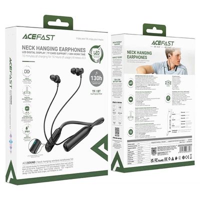 Навушники AceFast N4 Sport (Чорний) 51865 ACEFAST