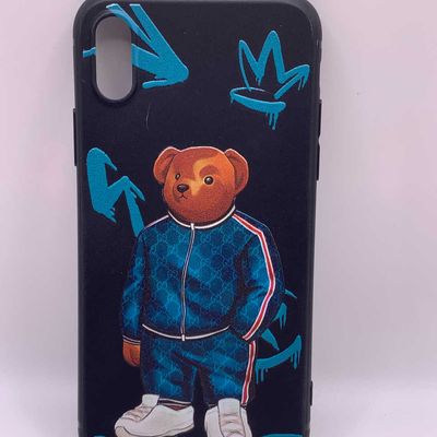 Чохол Bears & Kaws Matt Case (Nprint) iPhone X/Xs (bear gucci 1) 40095 40095* 40095 Китай