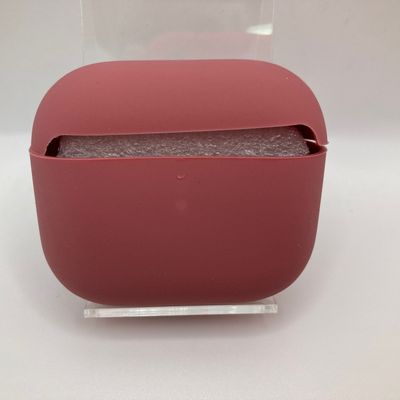 Чохол Силиконовый футляр для наушников AirPods 3 (Красный / Wine red) 51911