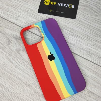 Чохол Rainbow Silicone Case iPhone 13 Pro*** Чехол