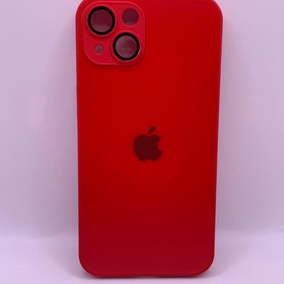 Чохол TPU+Glass Sapphire matte case для Apple iPhone 13 (6.1) (Cola Red) 55858 55858* 55858 Чехол