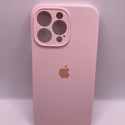 Чохол Silicone Case Full Camera Protective (AA) для Apple iPhone 14 Pro Max (6.7) (Рожевий / Chalk Pink) 57053 57053* 57053 Чехол