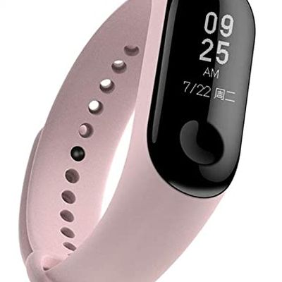 Ремінець Silicone New Xiaomi Mi Band 3/4 (pink sand) 22573 Китай