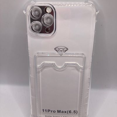 Чехол CARD CASE SAFE ANTI-SHOCK for iPhone 11 Pro Max Clear Китай