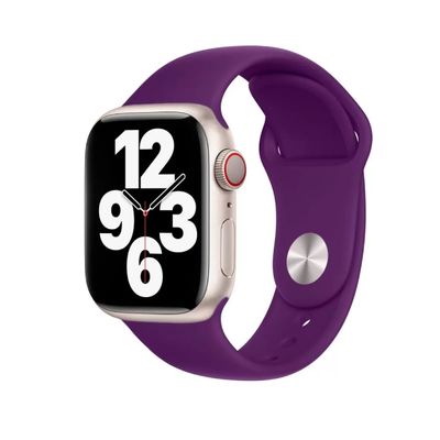 Вироби з силікону Ремінець Ремінець App 38mm/40мм sport band purpur  * Китай